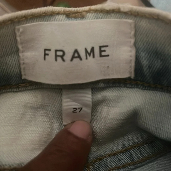 Frame Le High Flare jeans in a light wash, size 27 - Picture 2 of 7